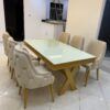Luxury 6-Seater Dining Table Set