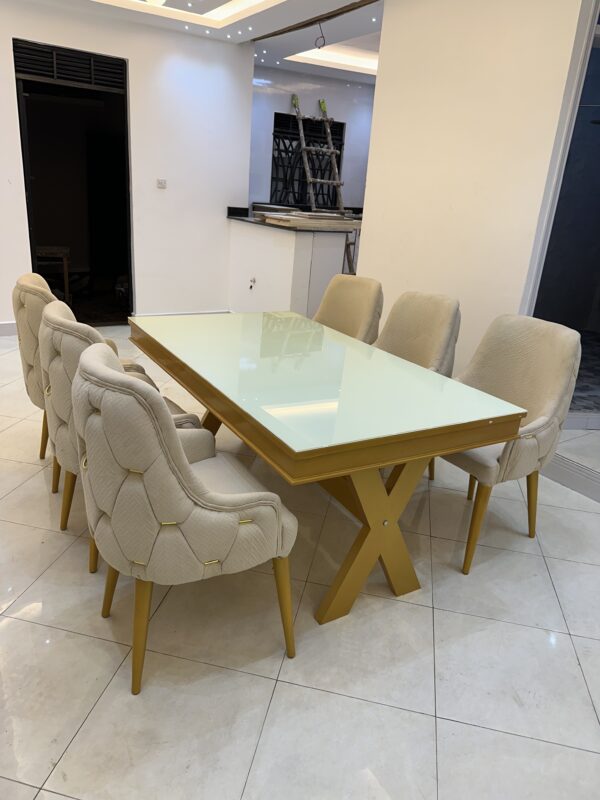 Luxury 6-Seater Dining Table Set