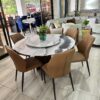 Aurora Marble Dining Set