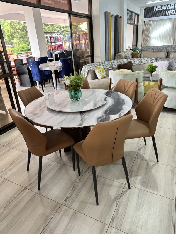 Aurora Marble Dining Set
