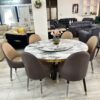 Aurora Marble Dining Set