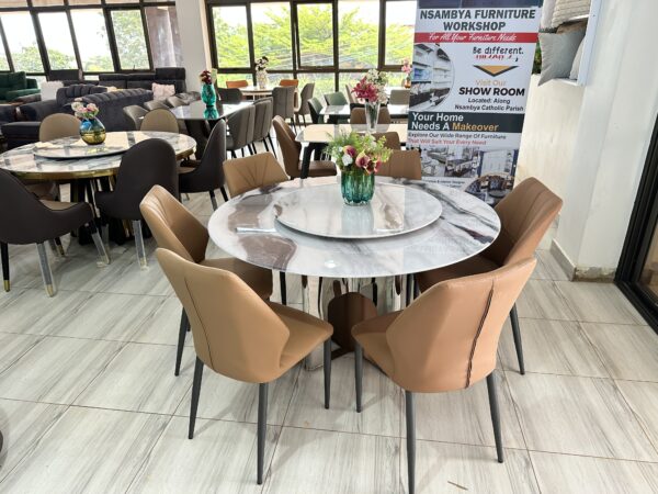 Aurora Marble Dining Set