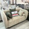 Luxury Curved Bouclé Sofa Set
