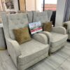 Royal Wingback Sofa Set