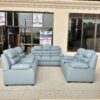 Luxury Recliner Leather Sofa Set