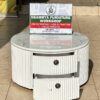 Round Coffee Table with Storage
