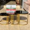 Luxury Marble Nesting Coffee Table Set