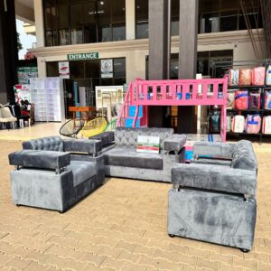 Velvet Sofa Set
