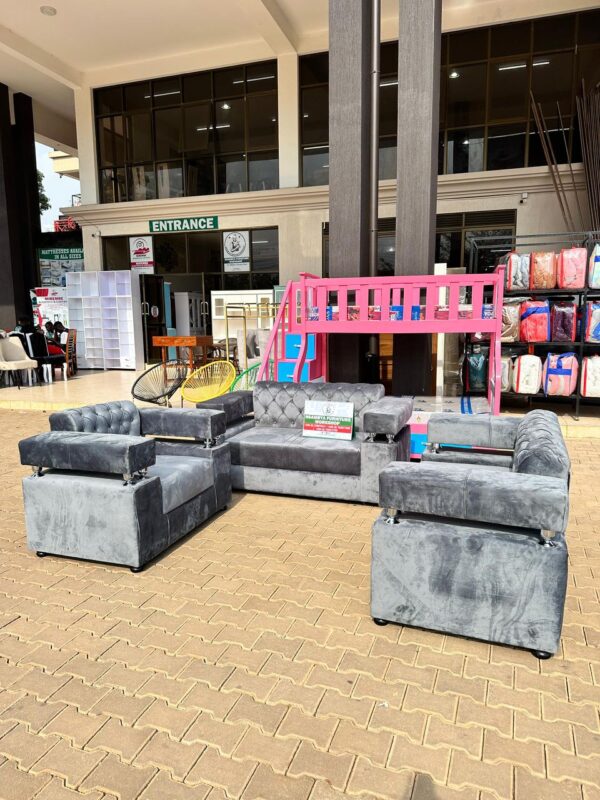 Velvet Sofa Set