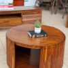 Round Wooden Coffee Table