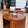 Round Wooden Coffee Table